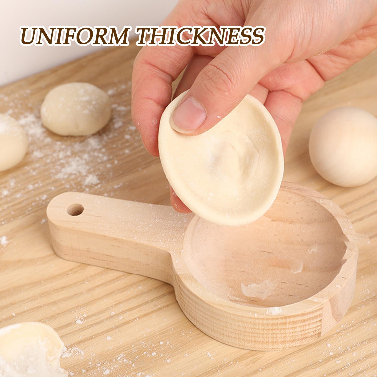 Kitchen Gadgets Dumpling Maker - Prensa Redonda Manual para Hacer Empanadas,