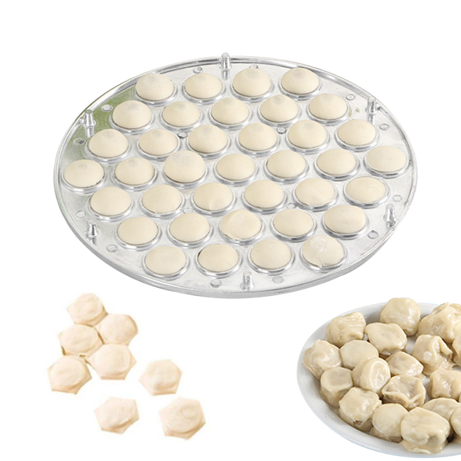 Kitchen Gadgets Dumpling Maker - Moldes para dumplings, 37 agujeros, prensa