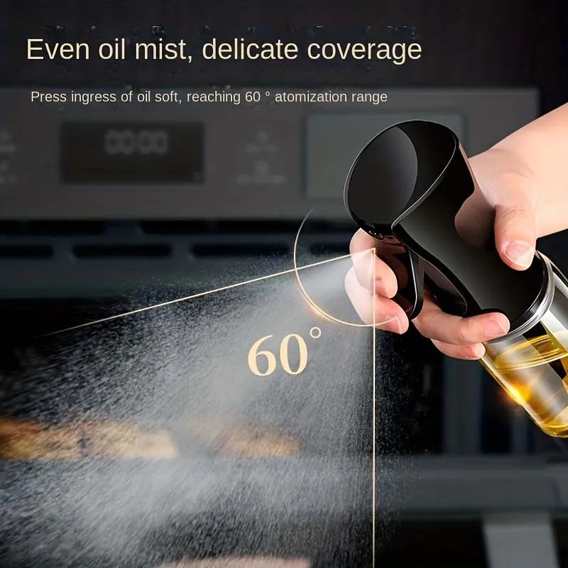 Kitchen Gadgets For Seniors - Botella pulverizadora de aceite de cocina,