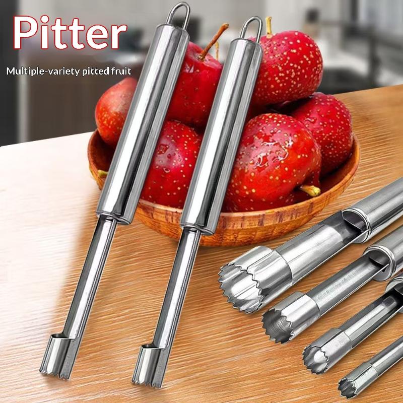Kitchen Home Gadgets - Juego de 4 Descorazonadores de Frutas,