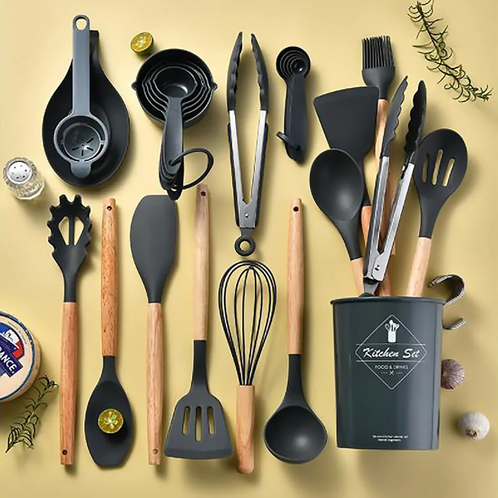 Kitchen Gadgets Under $10 - Juego de utensilios de silicona de