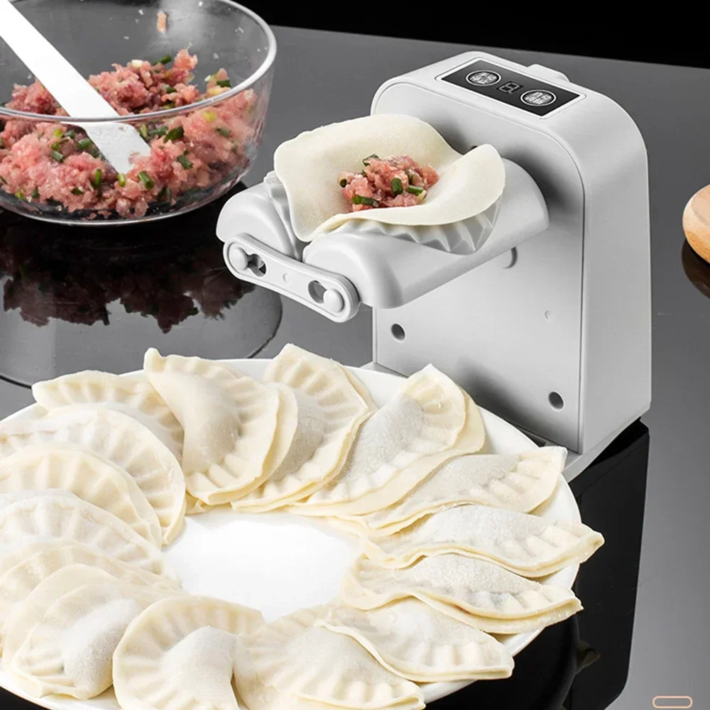 Máquina eléctrica automática p - Kitchen Gadgets Dumpling Maker reseña y precio