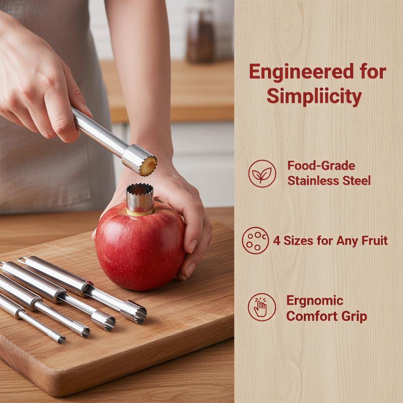 Juego de 4 Descorazonadores de - Kitchen Home Gadgets reseña y precio