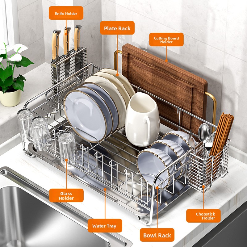 Estante de Almacenamiento de C - Kitchen Utensil Holder reseña y precio