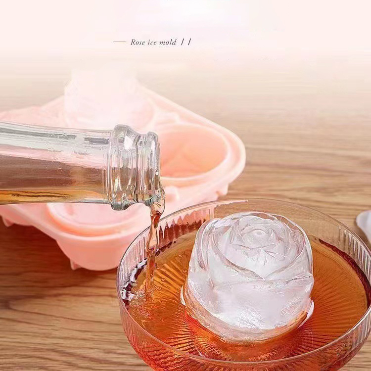 Moldes de hielo de rosas 3D, b - Kitchen Gadgets And Accessories reseña y precio