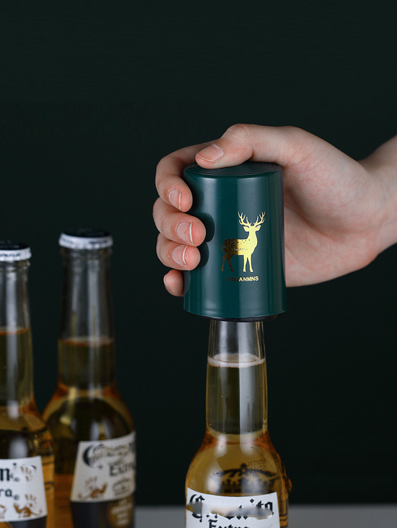 Abridor automático de botellas - Kitchen Gadgets Design reseña y precio