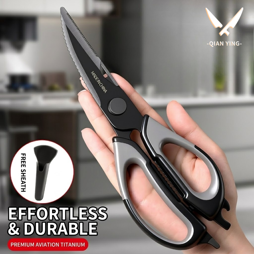 Tijeras de Cocina de Titanio p - Kitchen Gadgets And Accessories reseña y precio