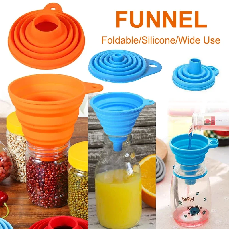 1/4 Unidades Embudo de Silicon - Kitchen Gadgets Design reseña y precio