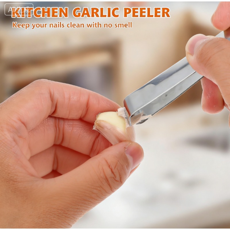 Pelador de Ajos de Acero Inoxi - Kitchen Gadgets Under $10 reseña y precio
